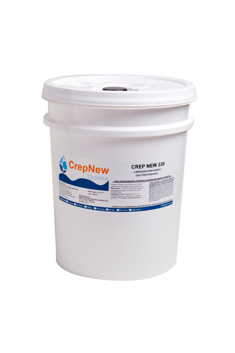 CREPNEW 220<p>Limpador Multiuso Levemente Perfumado